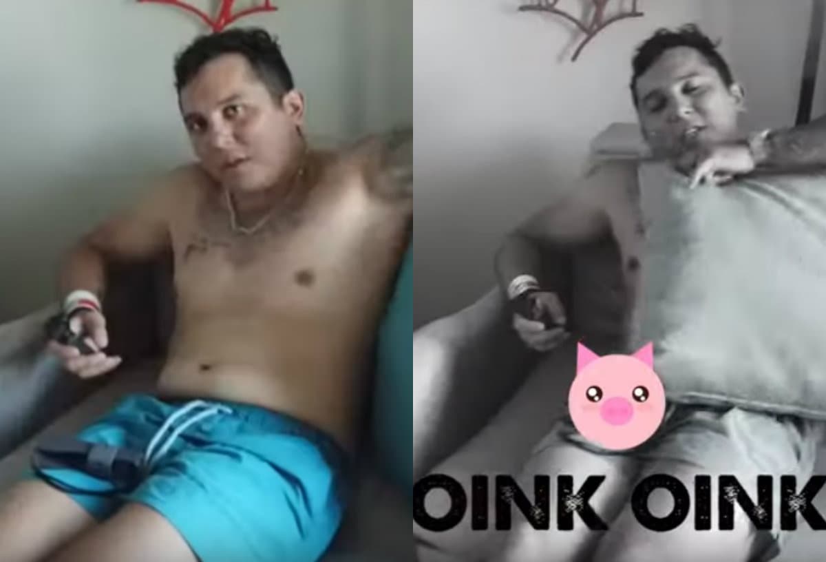 Kimberly Flores se burla de la pancita de Edwin Luna