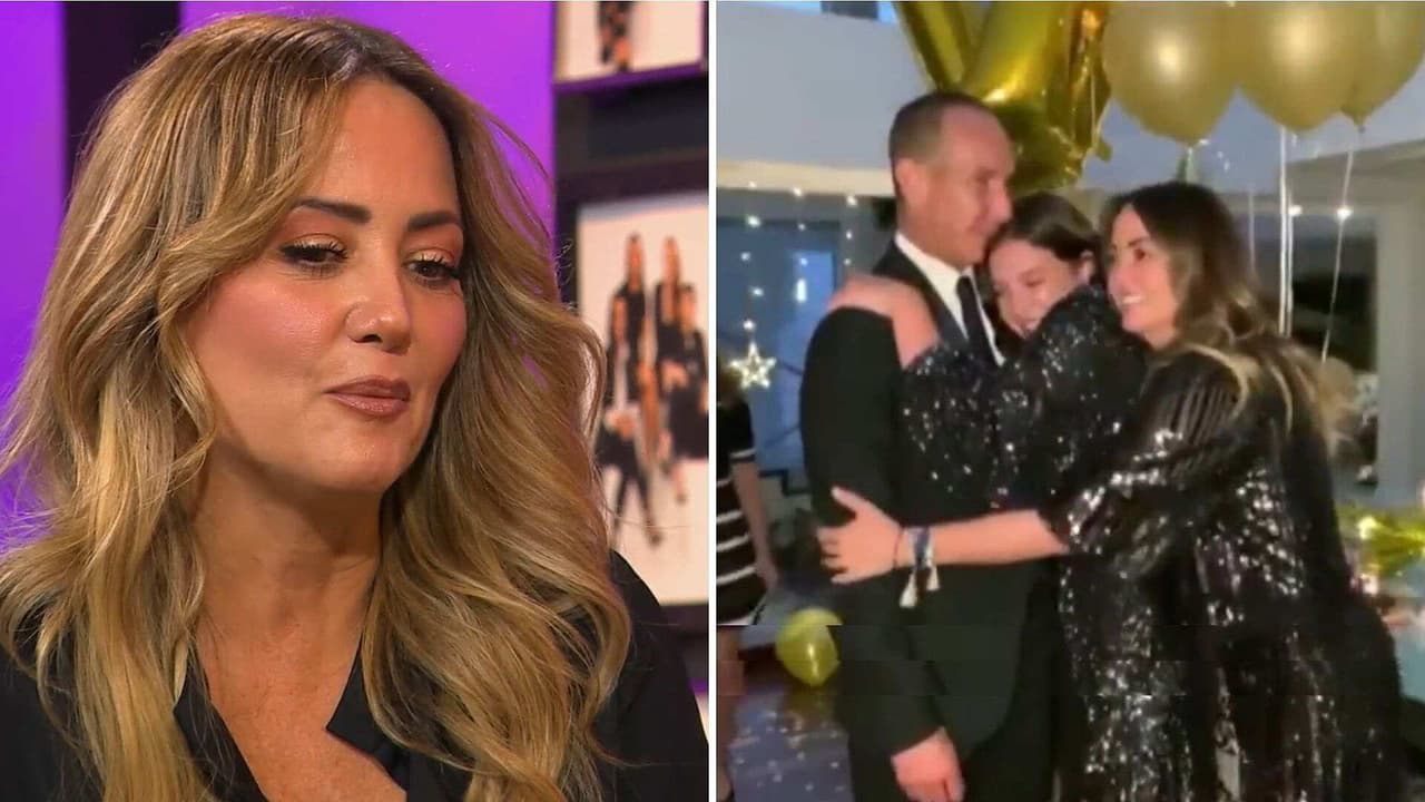 Andrea Legarreta recuerda los XV años de su hija y al borde del llanto afirma: 'Fue muy bonito'