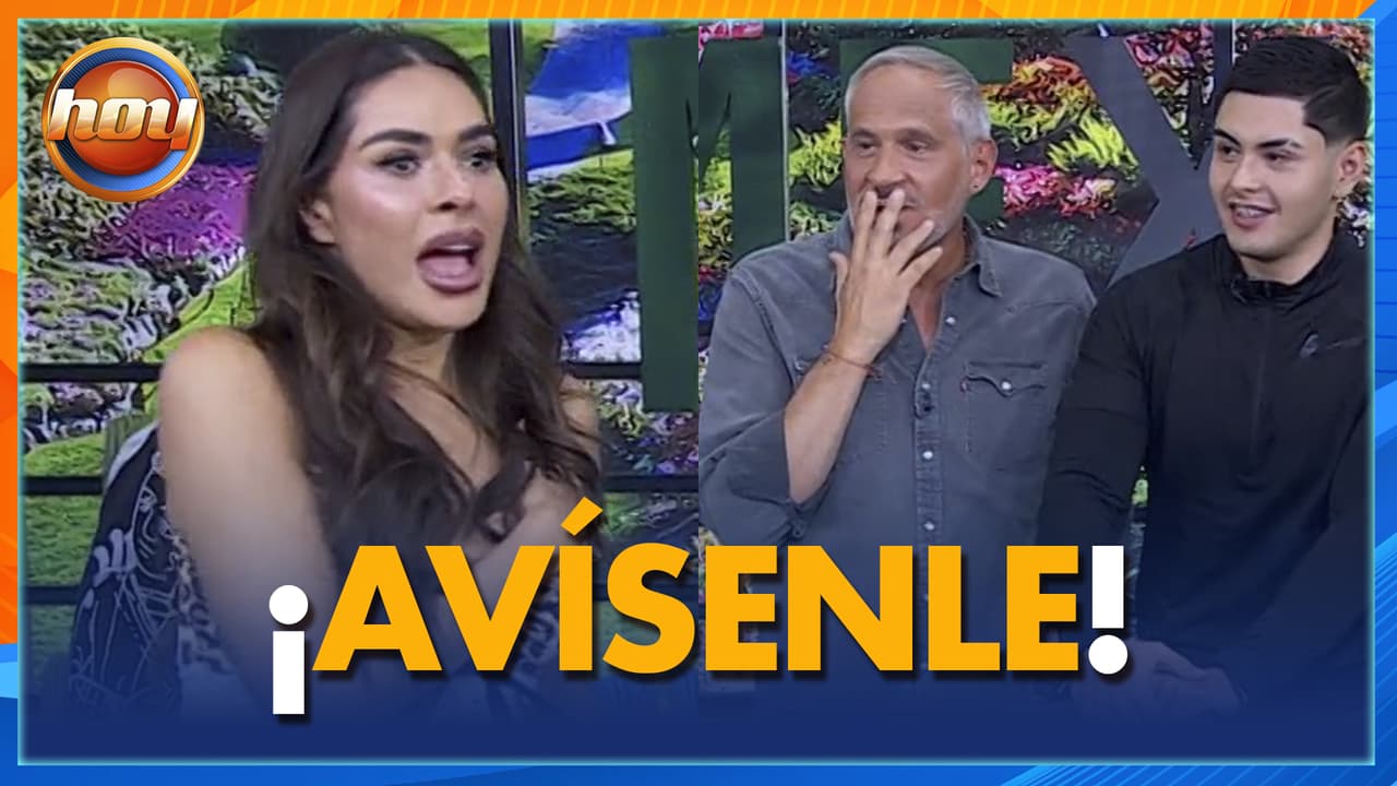 Galilea se emocionó tanto con los ajolotes que no se dio cuenta que estaba al aire