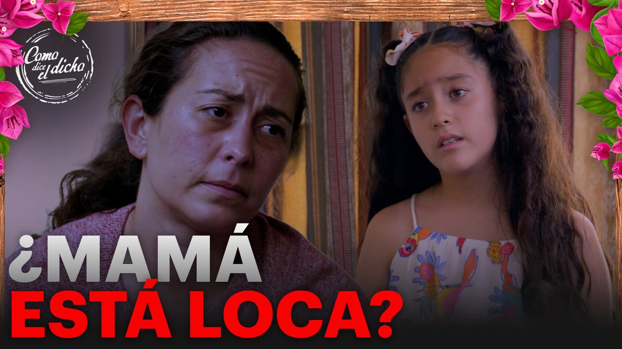 Violeta no entiende porque su mamá se la pasa todo el día dormida y en pants