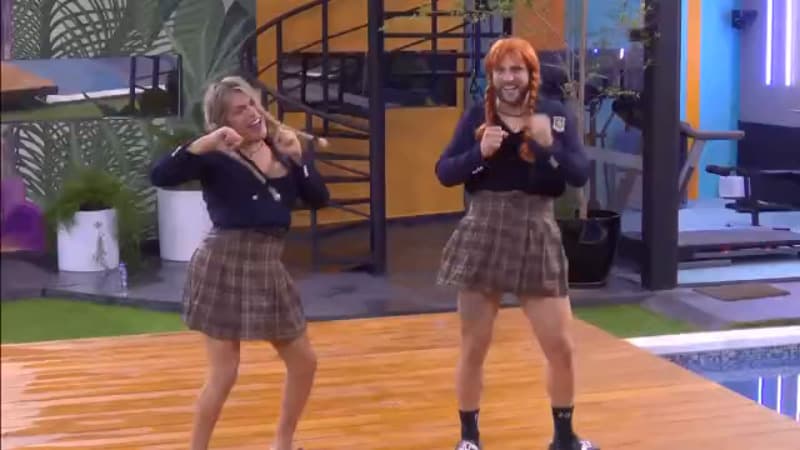 Wendy ‘Spears’ le pone faldas al Team Infierno e impacta con Nicola al estilo de ‘Rebelde’. Hasta 'La Jefa' reacciona