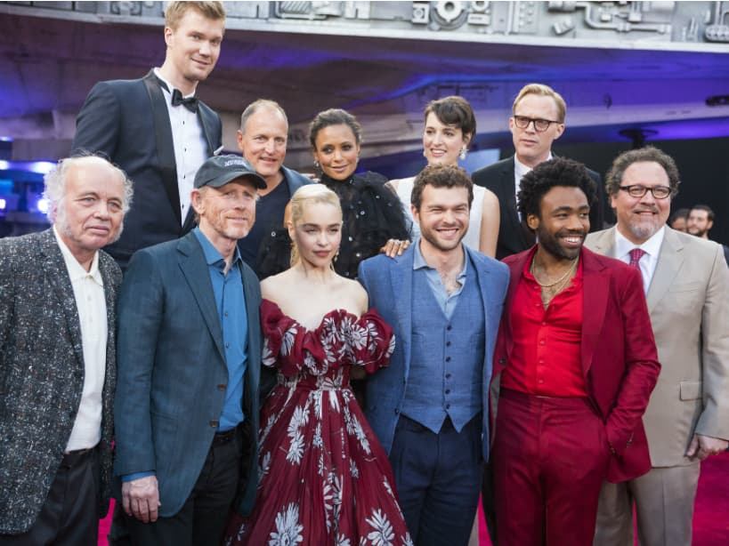 Actores, productores y el director de la película asistieron a la premiere que se realizó en Los Ángeles.