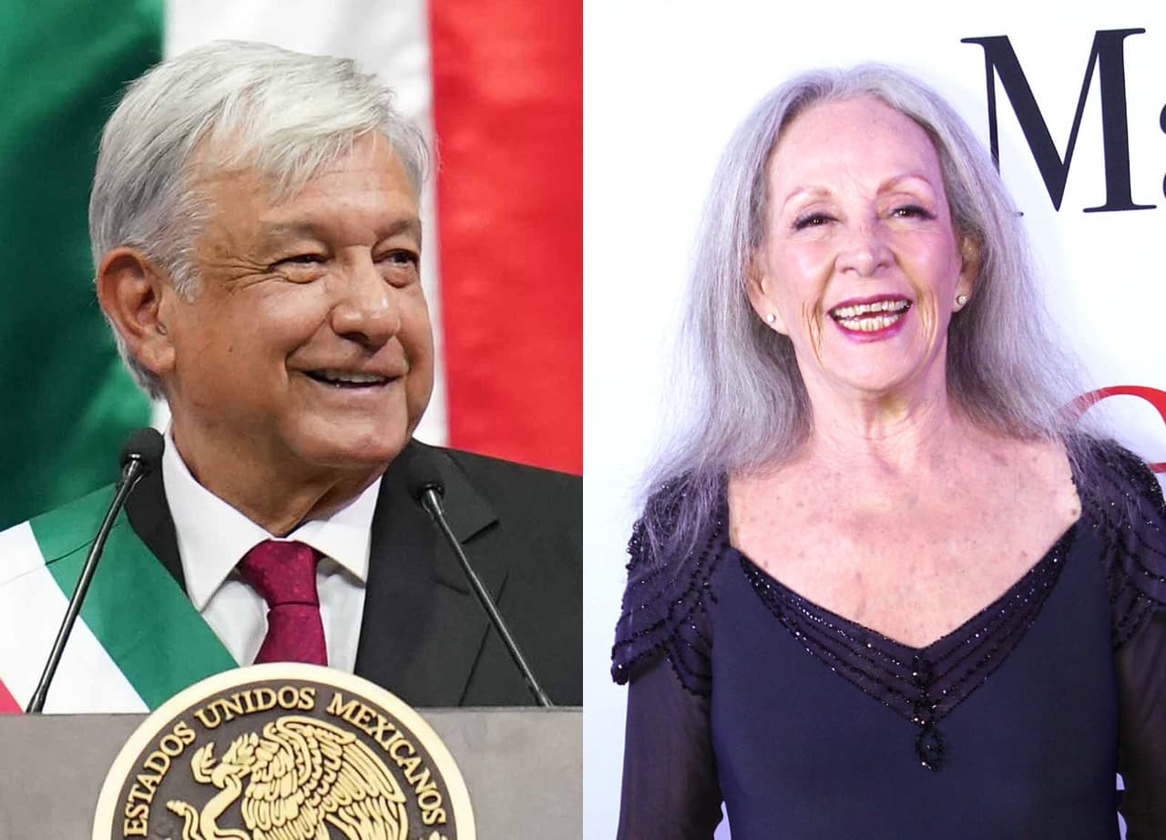 AMLO lamenta la muerte de la primera actriz Isela Vega: “Una mujer extraordinaria”