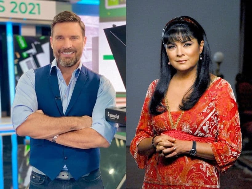 Julián Gil manda mensaje a Eugenio Derbez y habla por primera vez de Victoria Ruffo