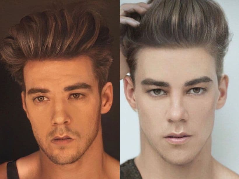 “Mi novio dice que me parezco a Justin Bieber. Yo digo que mejor me quedo con mi versión femenina. Eso sí, como hombre tengo un pelatzo”, afirmó Fernanda Castillo tras compartir su look como hombre.