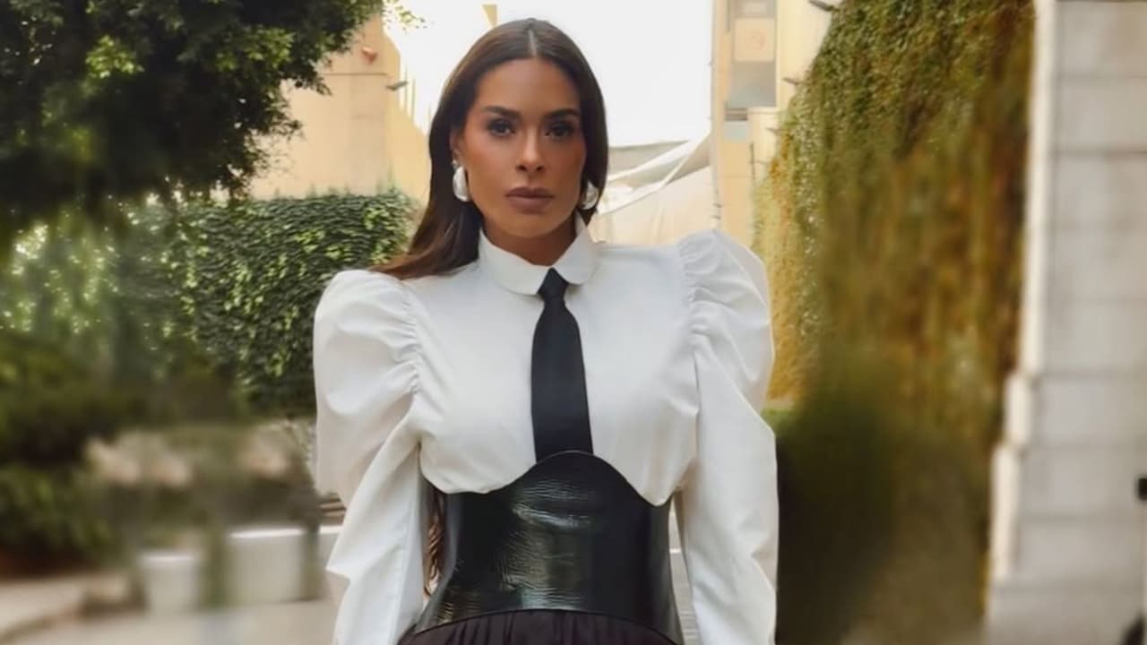 Galilea Montijo impacta con sensual traje de su novio tras perder apuesta con Faisy