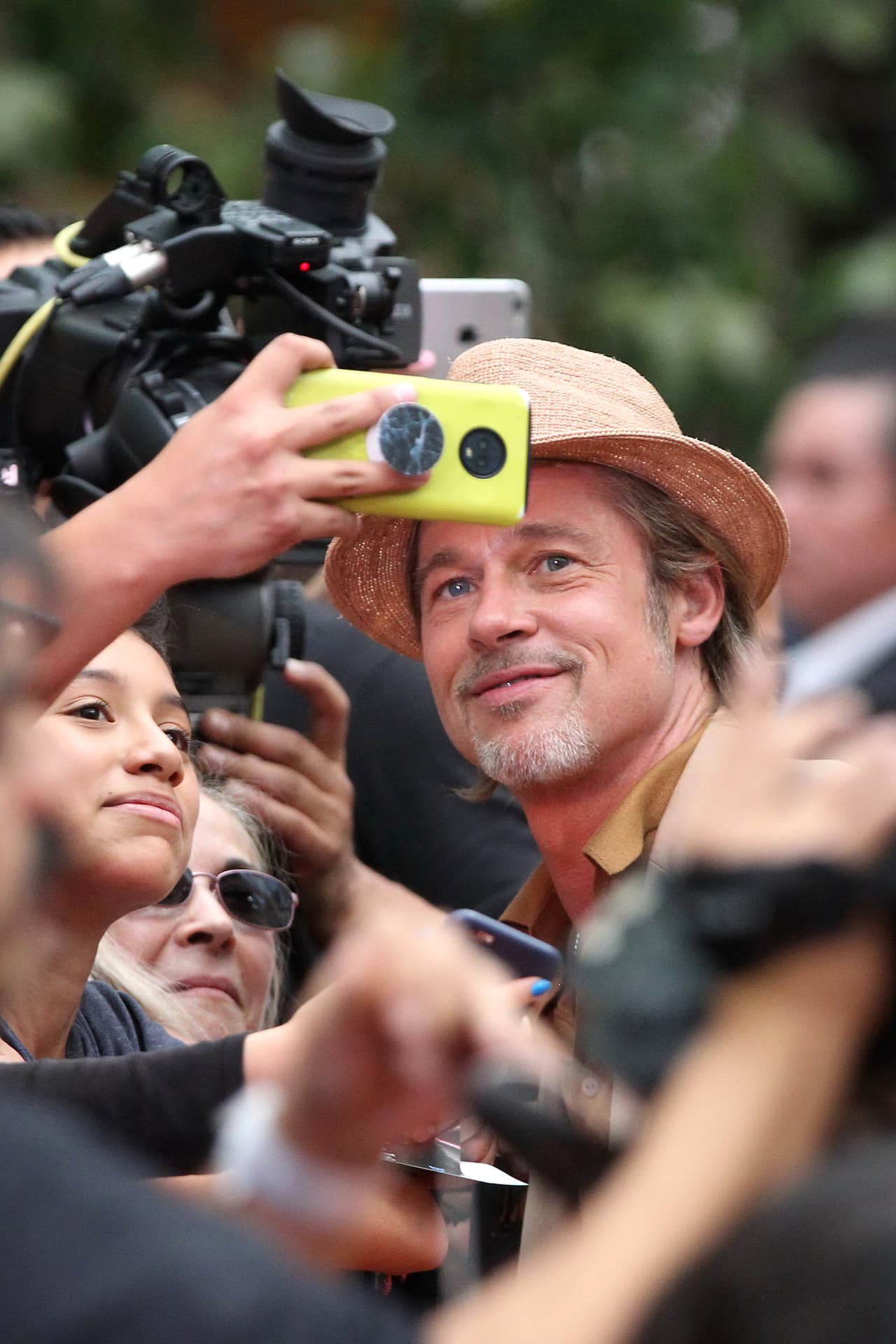 “Amo a los mexicanos, siempre me han mostrado su cariño viendo mis películas. Me hace feliz ver que se sienten felices conmigo”, expresó el intérprete durante la conferencia.
