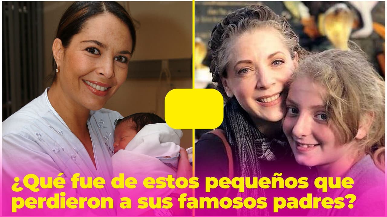 ¿Qué fue de estos pequeños que perdieron a sus famosos padres? Así lucen ahora