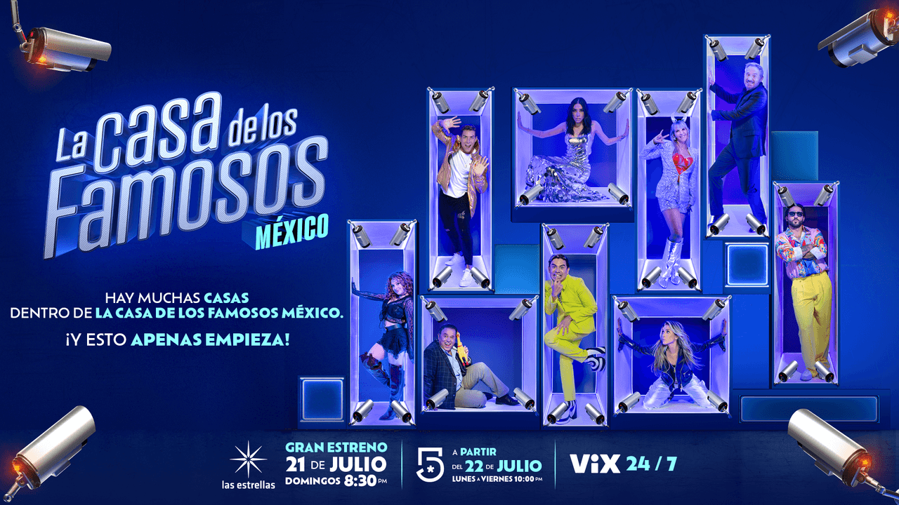 ¡HOY gran estreno de La Casa de los Famosos México! Toda la información AQUÍ