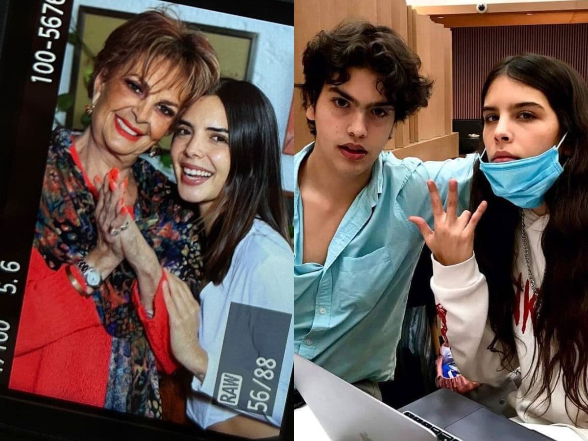 Ellos son los hijos de Mariana Levy, nietos de Talina Fernández
