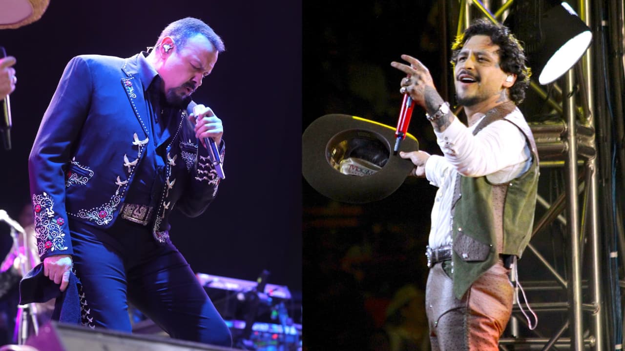Christian Nodal y Pepe Águilar cantan a dueto “Por mujeres como tú” y Ángela lanza mensaje: “Mis hombres” 