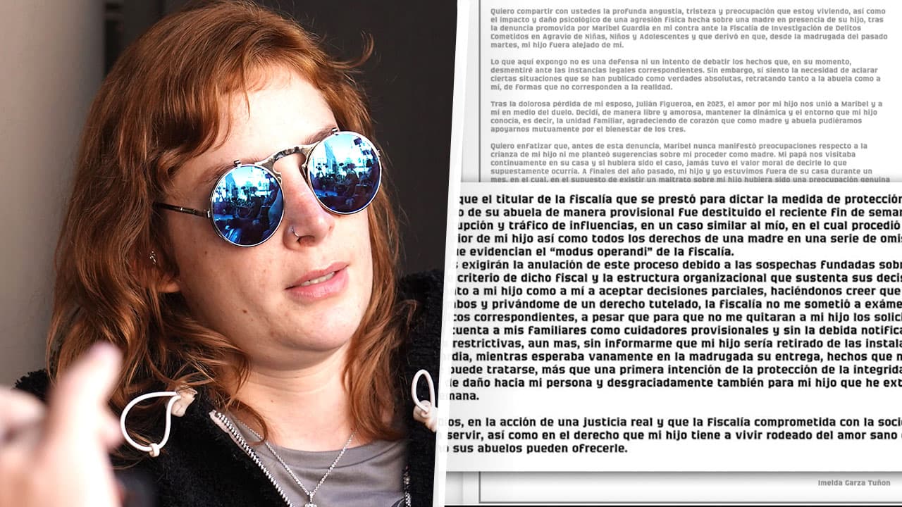 Imelda Tuñón lanza comunicado donde expone posible tráfico de influencias