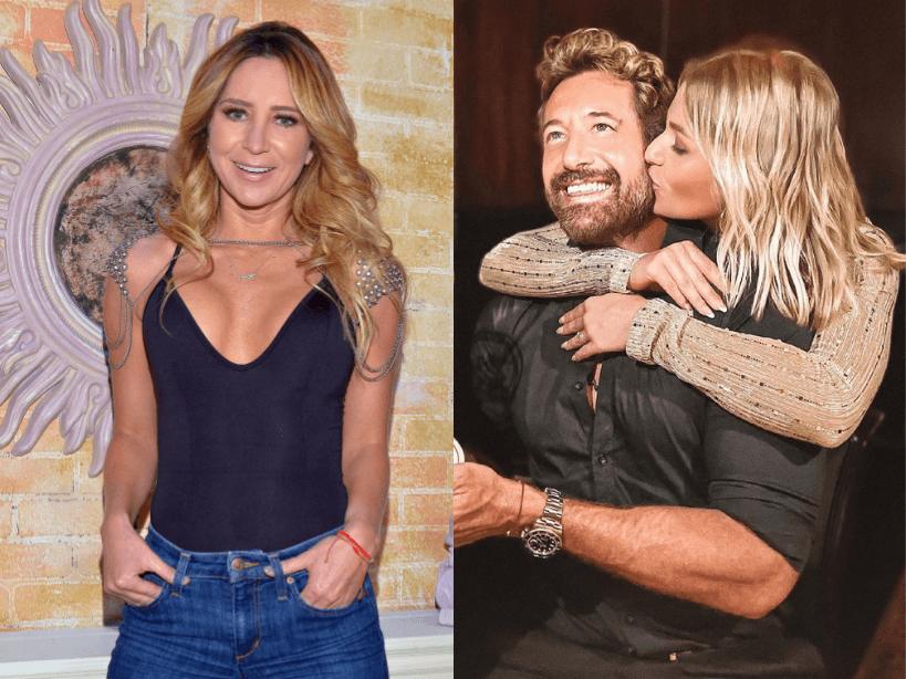 Cuestionan a Geraldine Bazán sobre si Gabriel Soto e Irina Baeva tendrán hijos y así reacciona