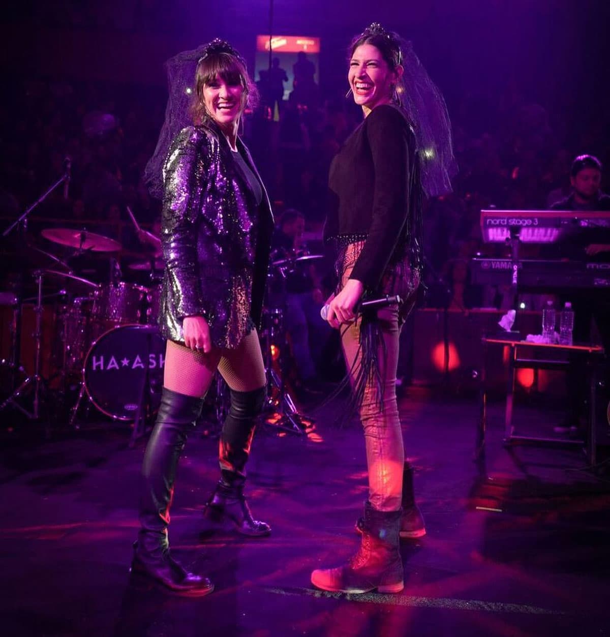 “Somos las tías más felices”, expresaron Hanna y Ashley de la agrupación Ha*Ash.