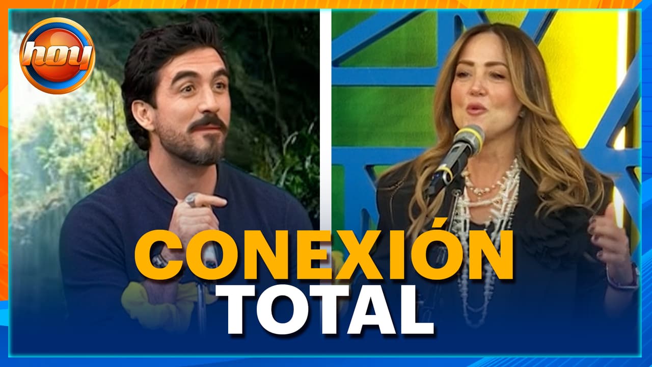 Cuando hay química se nota: Origel y Andrea dominan el juego '¿Dónde ando?'