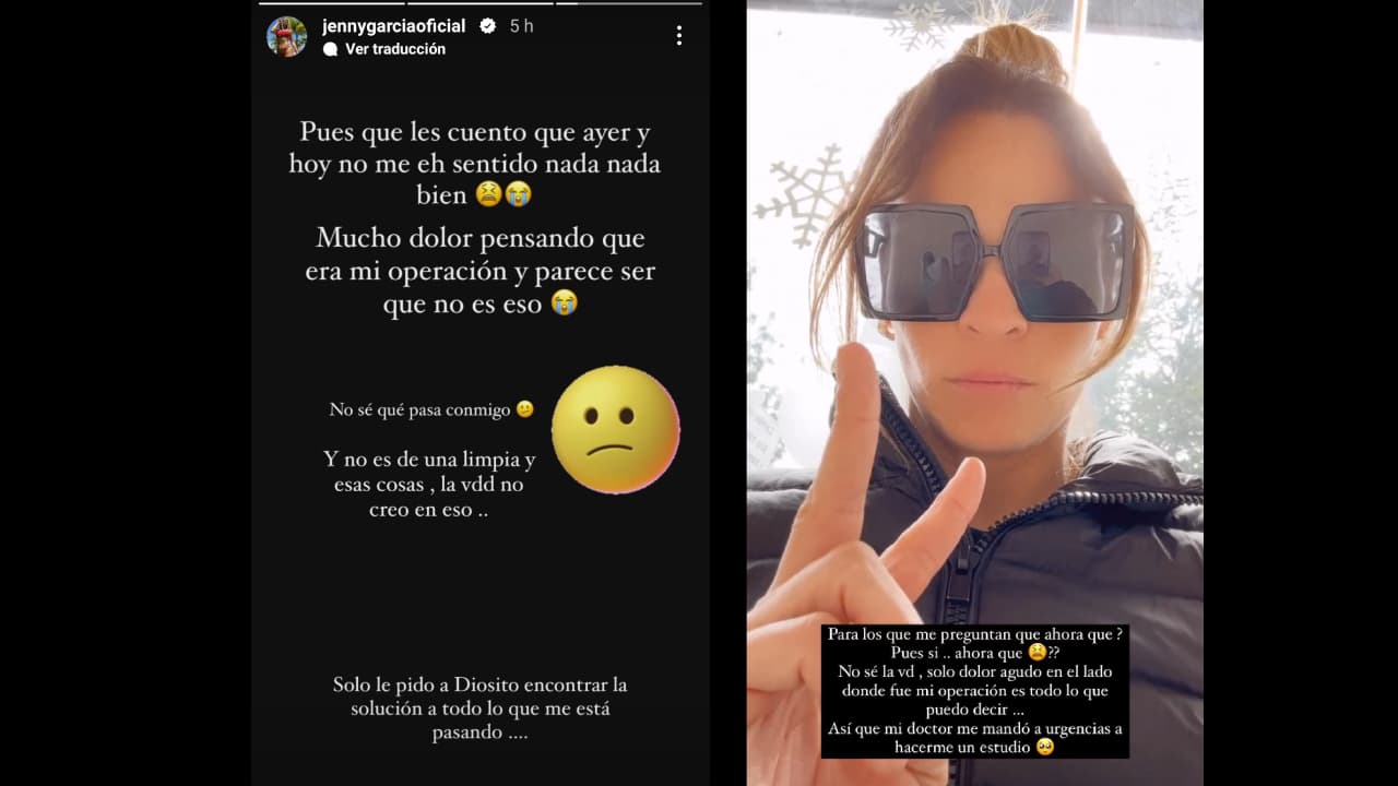 Jenny García, conductora de Hoy, termina en el hospital tras cirugía