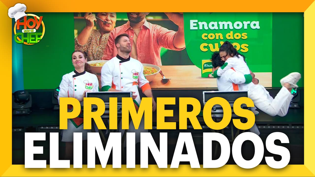 Jorge Losa y Mayte Carranco son los primeros eliminados de Hoy soy el Chef