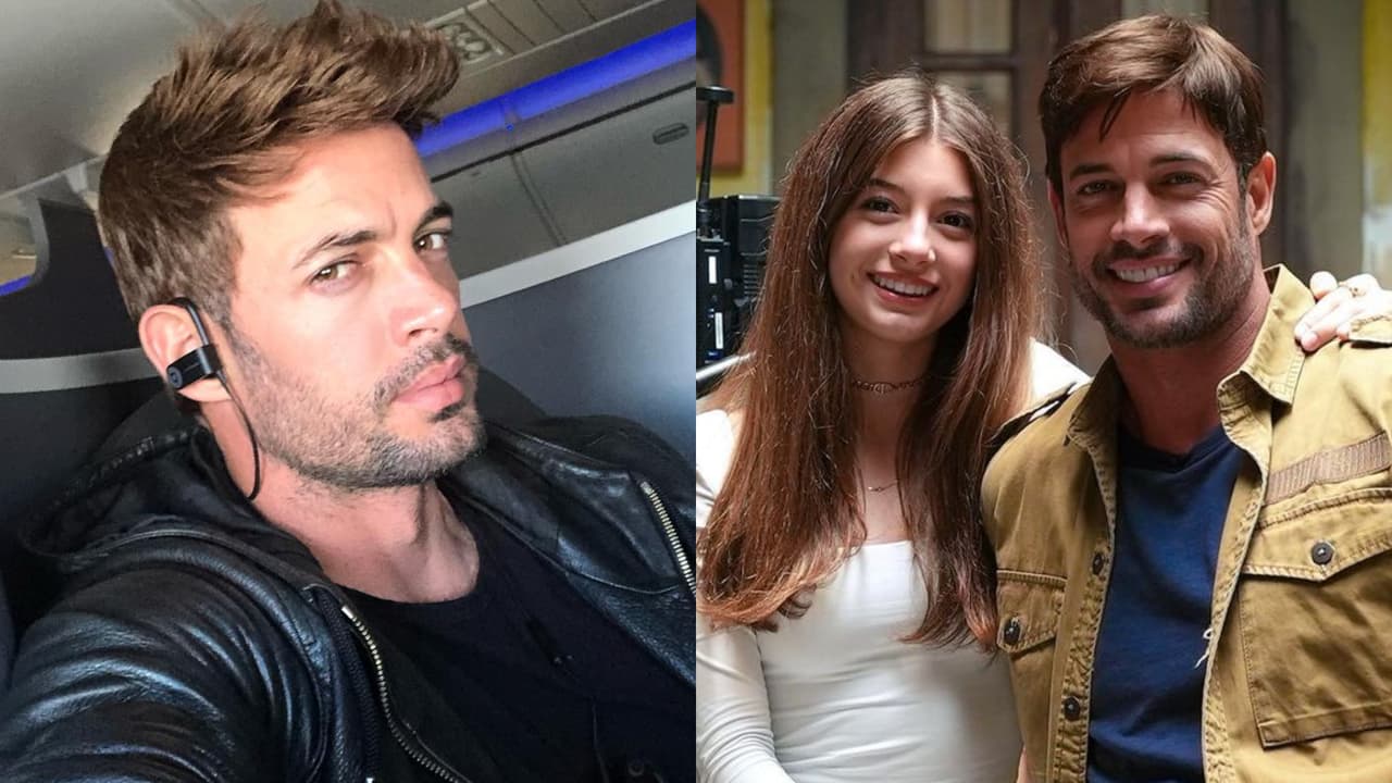 Hija de William Levy presume que su papá (sin camisa) "no parece de 43" años
