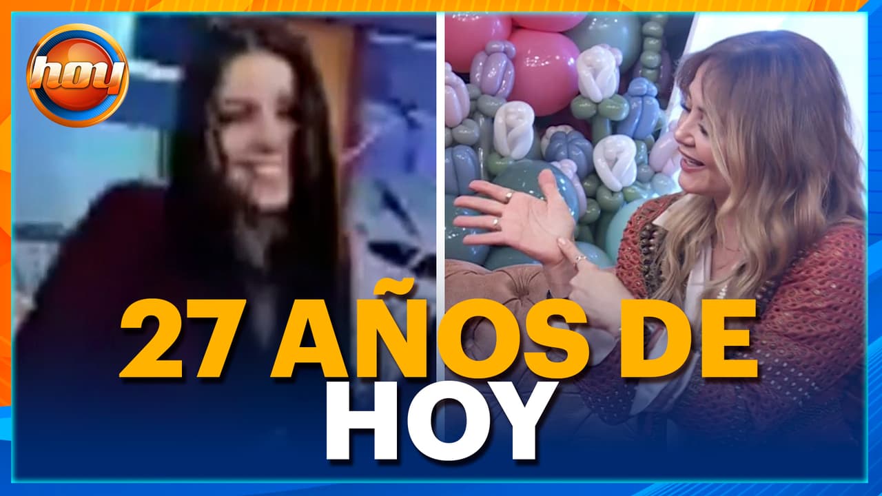 Andrea Legarreta recuerda cuando bailó junto a Shakira en el foro de Hoy