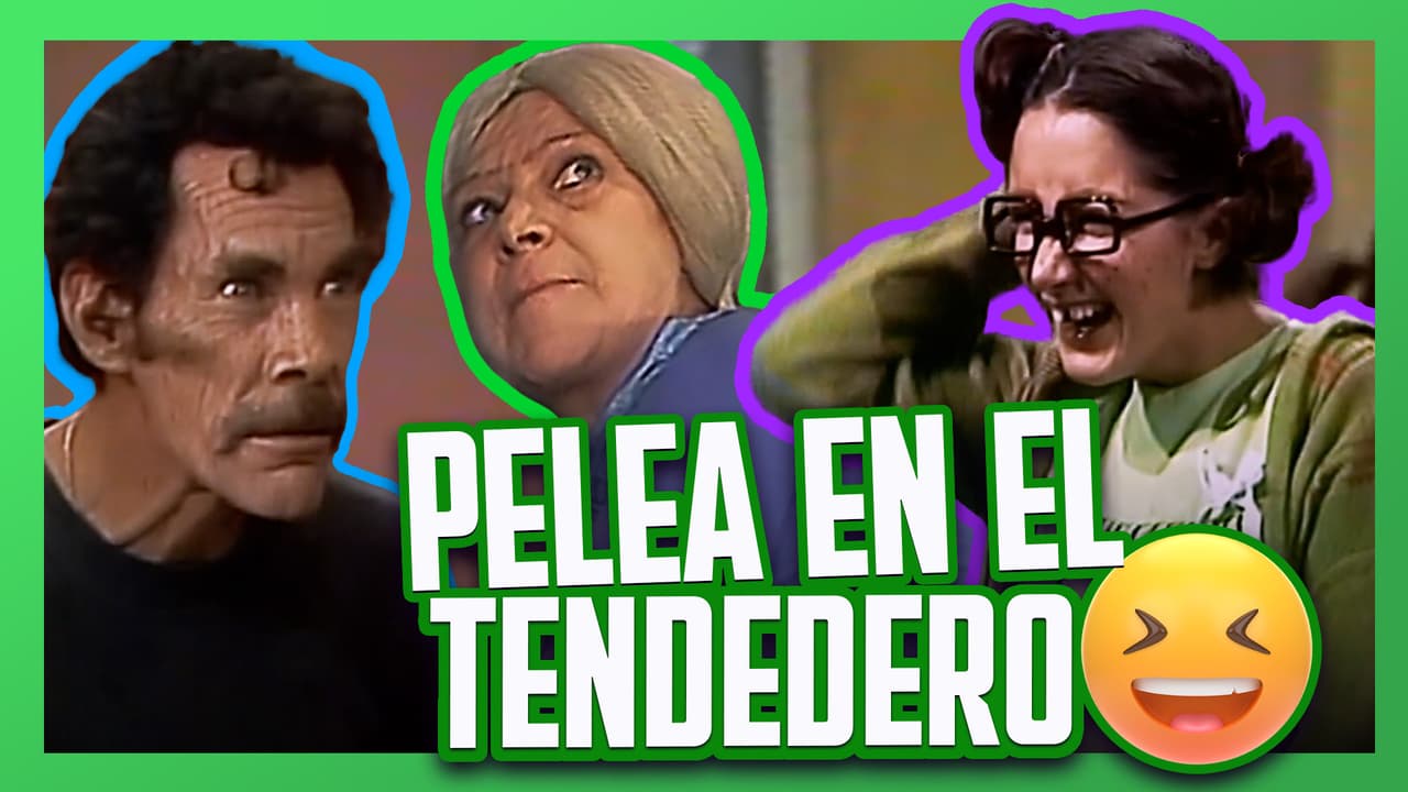 El Chavo colecciona botellas mientras todos pelean por el tendedero