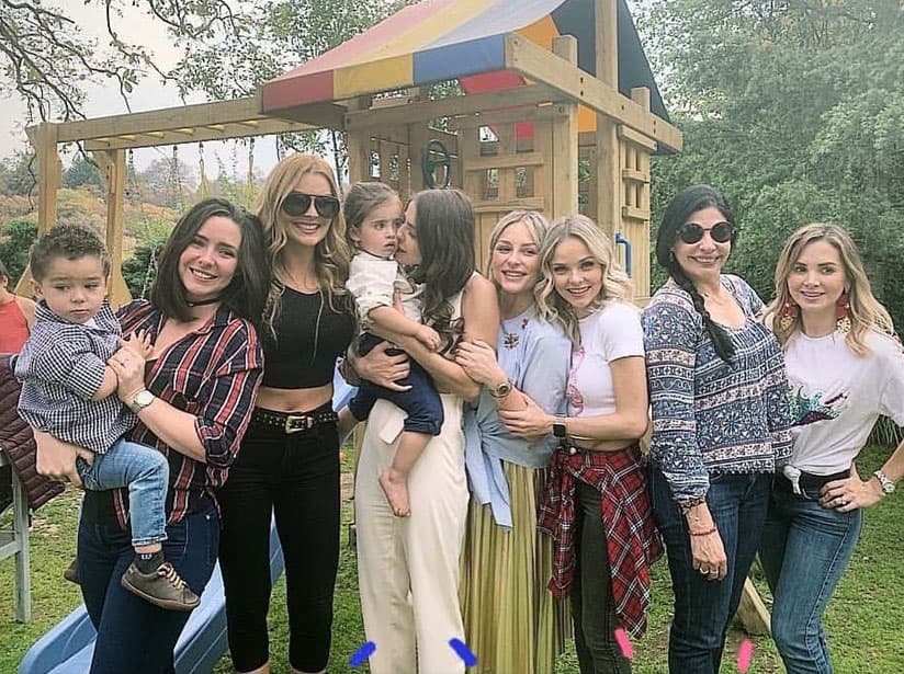 Michelle Renaud celebró el cumpleaños de su hijo Marcelo