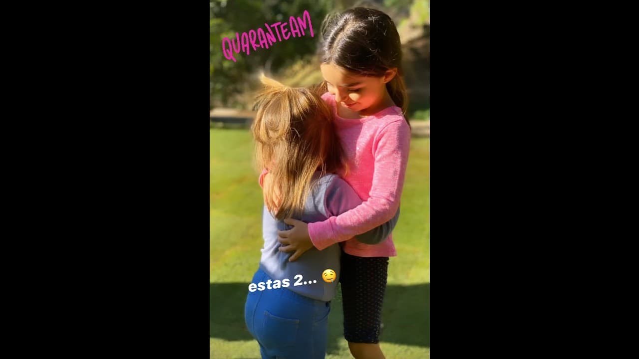 Aislinn Derbez también mostró la gran relación que hay entre Kailani y Aitana Derbez