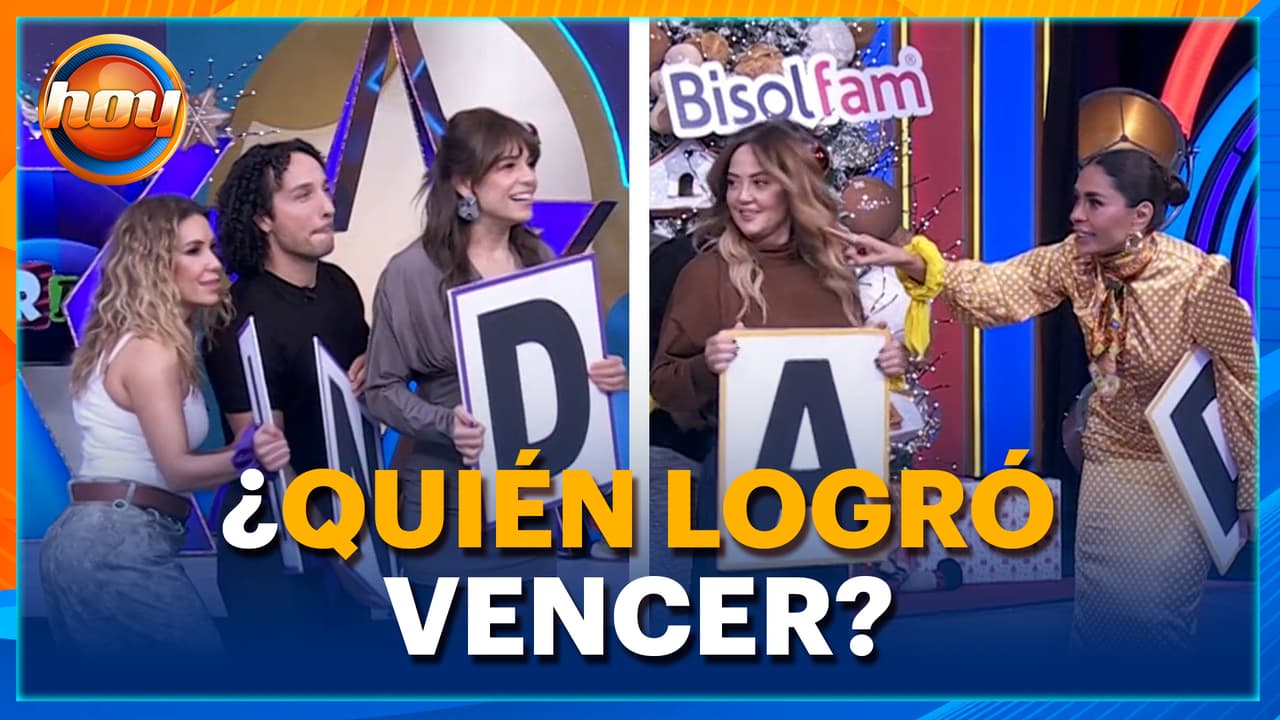 El juego 'Arma la palabra' se descontrola