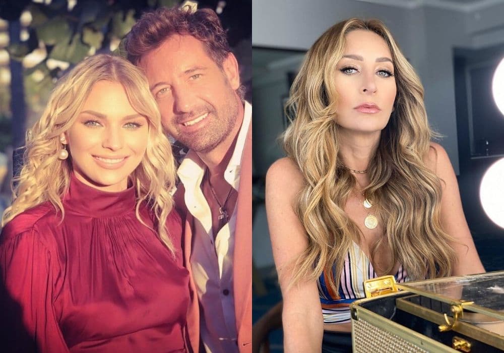 Gabriel Soto sorprende a Geraldine Bazán con felicitación mientras a Irina Baeva le dedica piropo