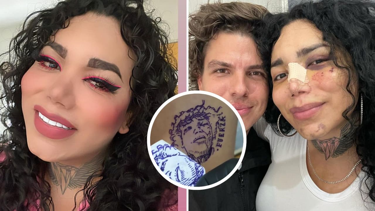 Fan se tatúa el rostro de Paola Suárez golpeada y causa indignación: así reaccionó La Perdida
