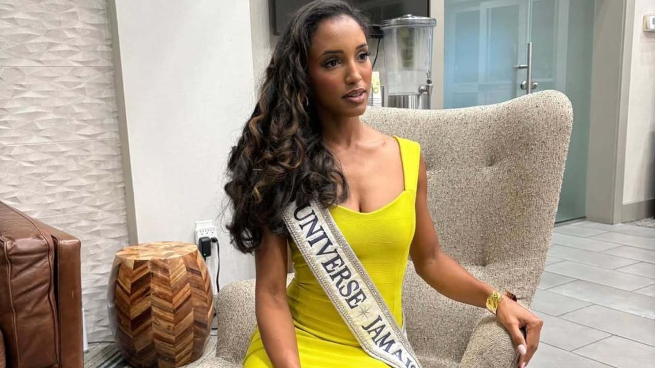 Gabrielle Henry, Miss Jamaica, reaparece en redes tras sobrevivir a brutal accidente en Miss Universo 2025