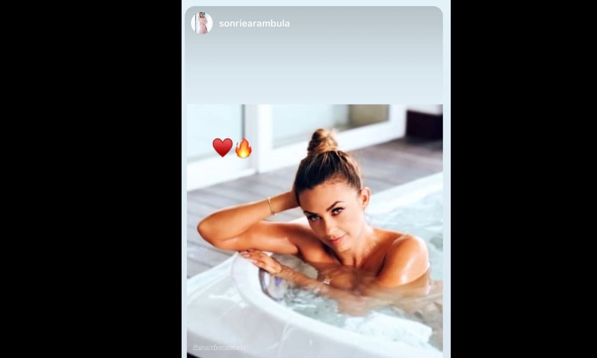 La actriz se volvió tendencia por su arriesgada foto en Instagram
