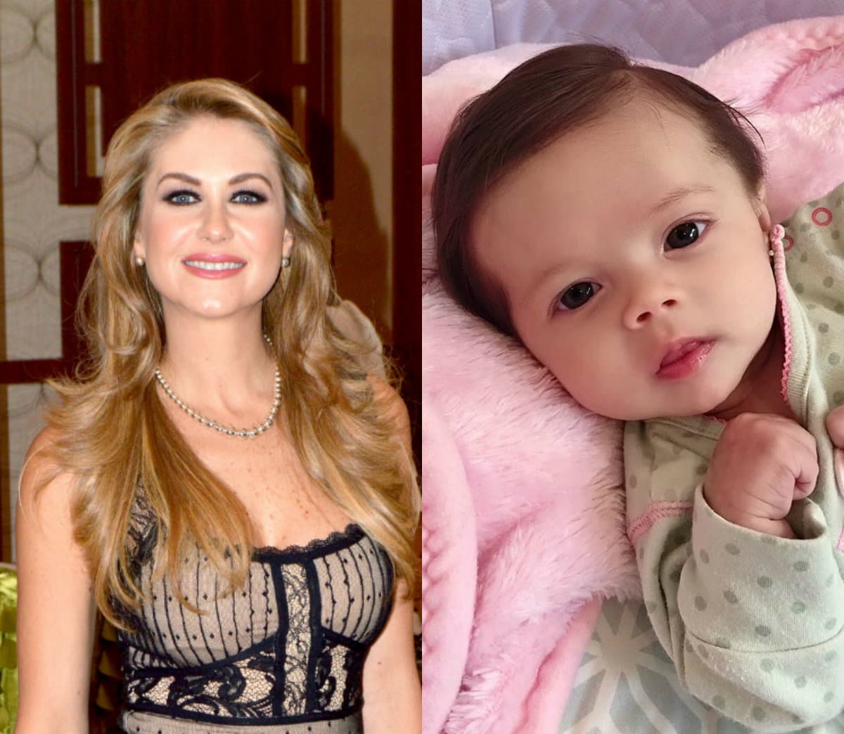 Ingrid Martz presume en fotos lo grande que está su hija y aseguran que parece un ángel