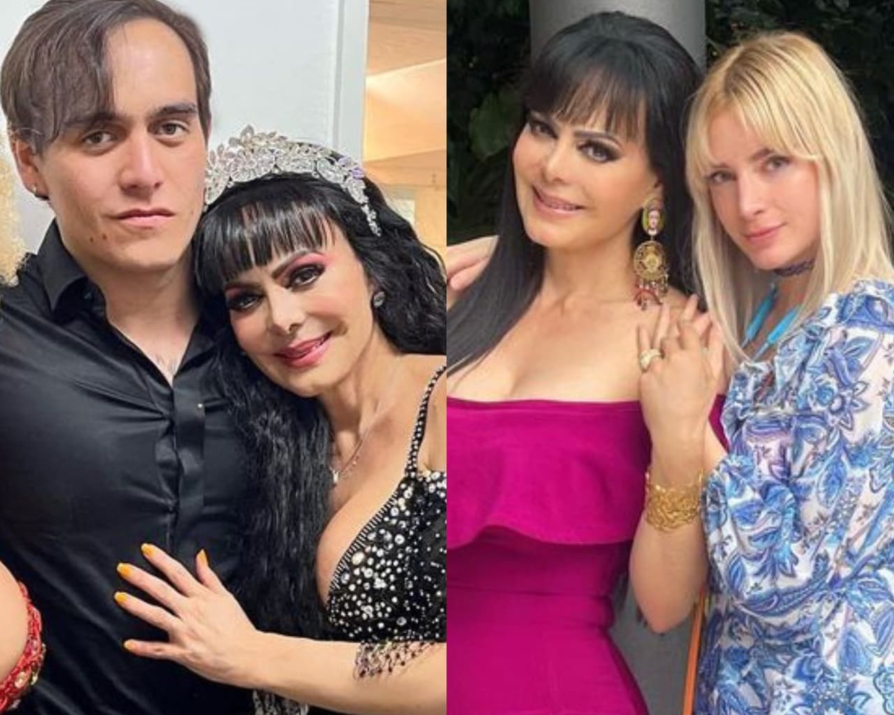 Imelda Garza, viuda de Julián Figueroa, hizo juramento eterno a su 'mamá' Maribel Guardia
