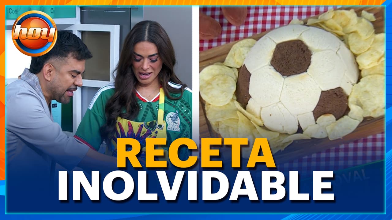 Galilea y Paul se sorprenden al hacer el balón futbolero cubano del chef Mariano