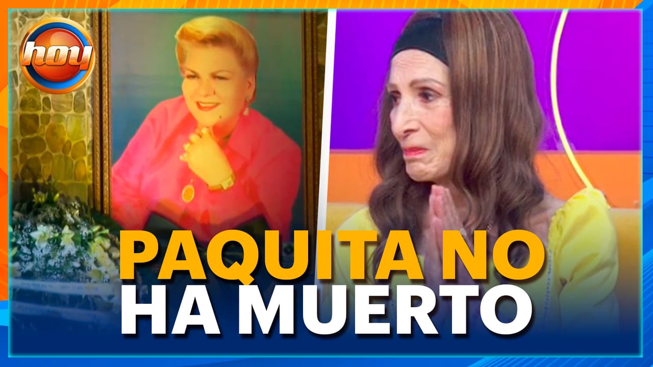 Hermana de Paquita la del Barrio ROMPE EN LLANTO al recordarla a un año de su partida