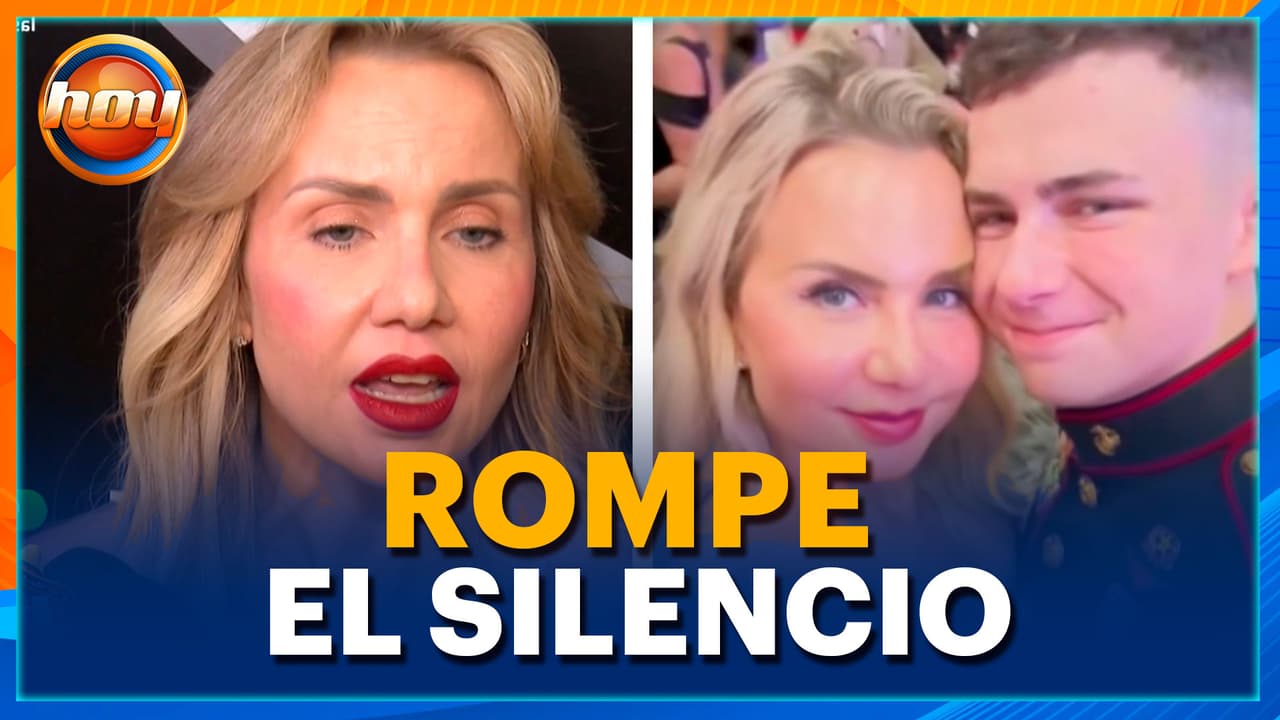 Michelle Vieth habla sobre el supuesto DISTANCIAMIENTO con su hijo Leandro