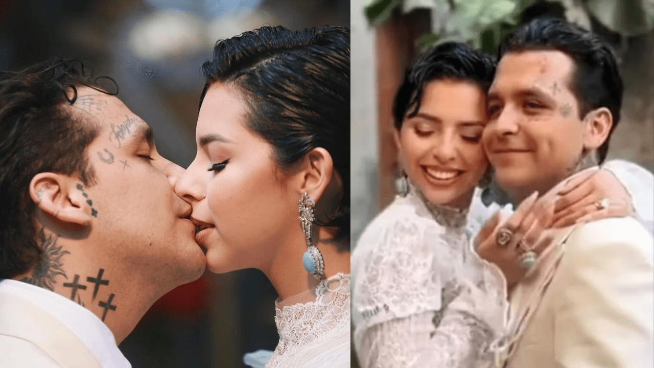 Ángela Aguilar y Nodal se pasan de románticos y así celebran su aniversario de bodas: “Nadie lo pensó posible”