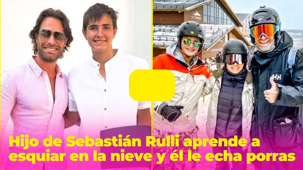 Santi, hijo de Sebastián Rulli y Cecilia Galliano, estrena romance con ...