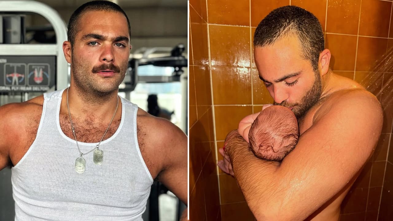 Carlos Saíd desata polémica al publicar fotos bañándose con su bebé: ‘Ponte una playera’