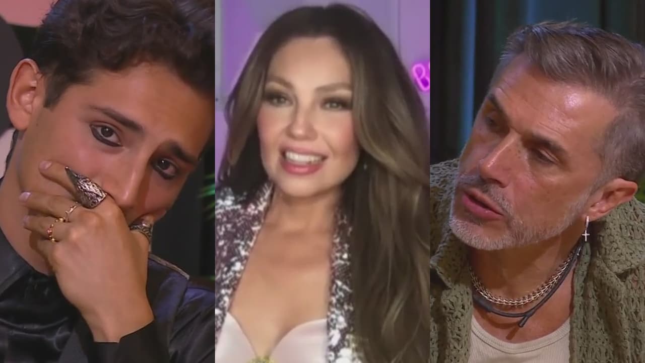Emilio notó en Thalía lo que nadie imaginó y se lo contó a Sergio sin que lo notaran