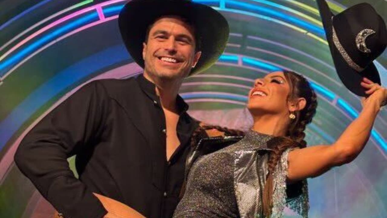 Nacho Casano y Daniela Fainus en Las Estrellas Bailan en Hoy