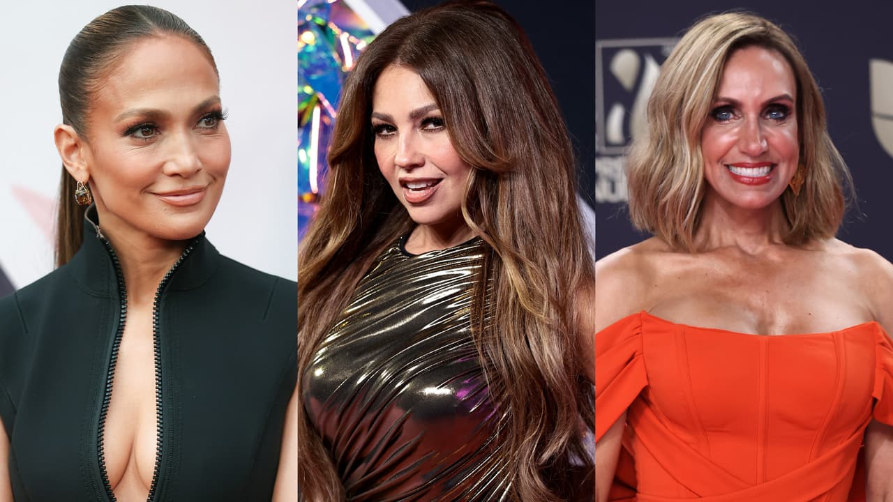 JLo presume el enorme pino navideño de su mansión: Thalía y La Flaca no se quedan calladas