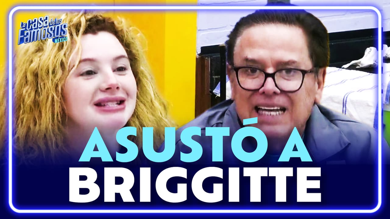 Mario le da tremendo susto a Briggitte mientras se bañaba