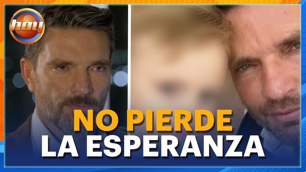 Julián Gil no pierde la esperanza de volver a ver a su hijo