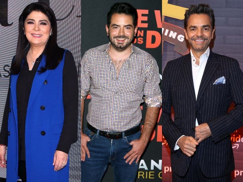 Eugenio Derbez lanza advertencia a José Eduardo sobre Victoria Ruffo: “Ni así le voy a hablar”
