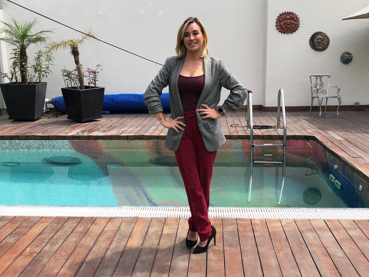 María José interpreta a Paulina, una guapa doctora y madre de familia