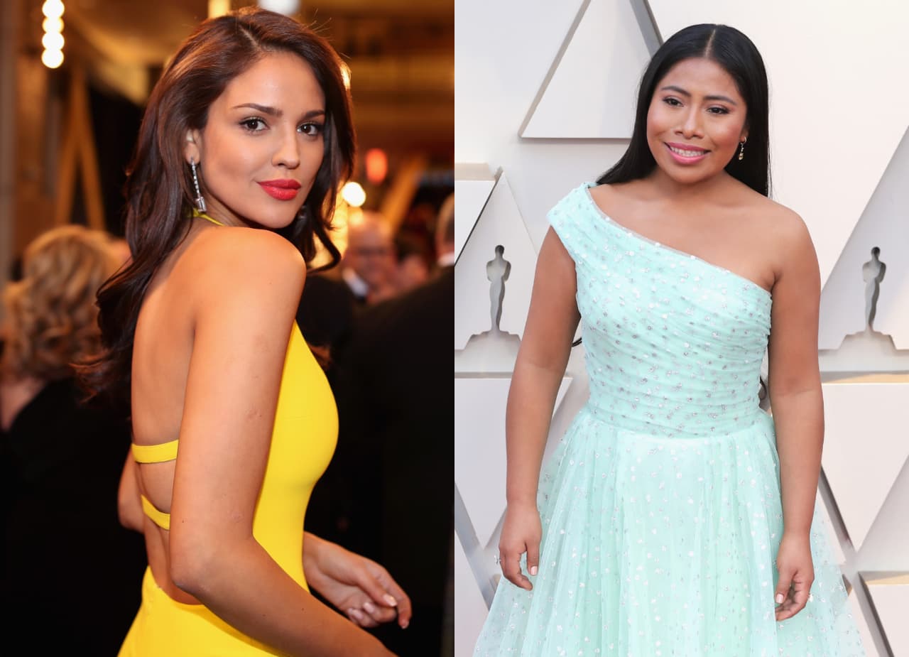 Los vestidos de las latinas que han deslumbrado los Premios Oscar