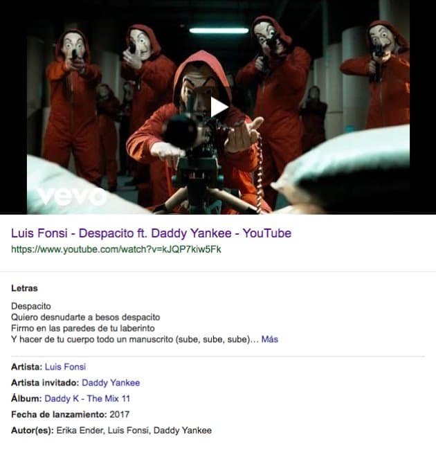 La canción 'Despacito' se reestableció horas después del ataque