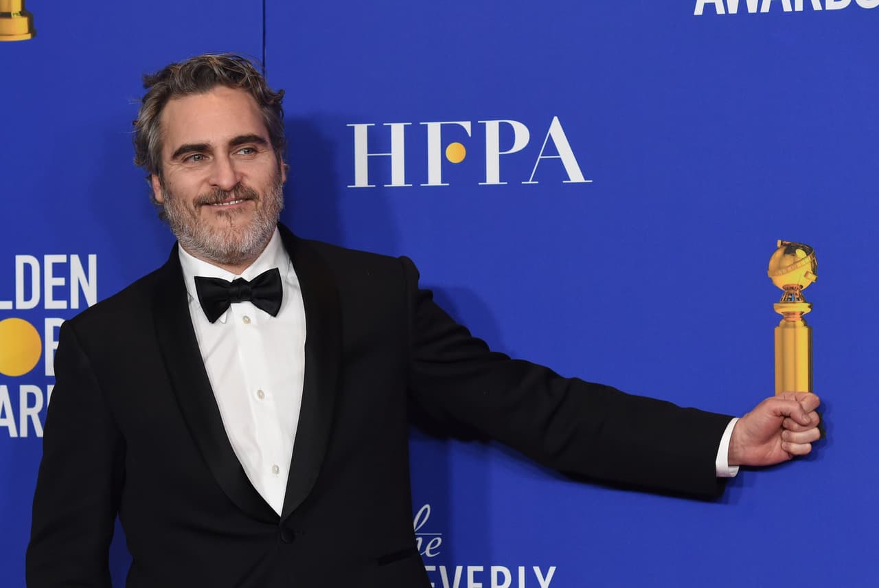 Joaquin Phoenix gana el Globo de Oro de Mejor Actor por Joker