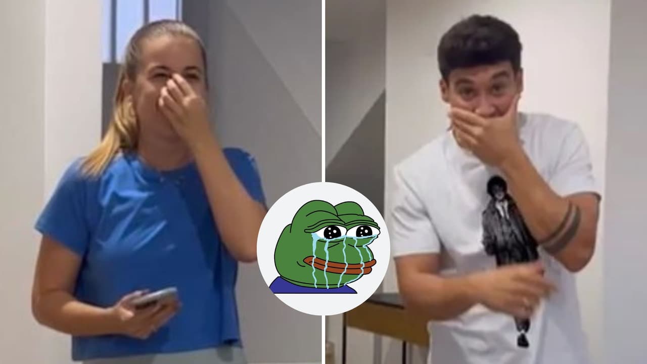 Mujer ve por primera vez a su pareja sin barba y su respuesta indigna a internautas